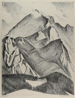 Bild Nr.1: 134-3778 Kanoldt, Alexander: (Künstlergraphik)