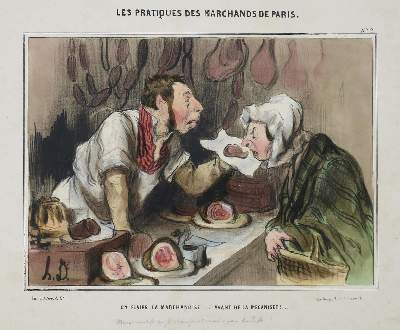 Bild Nr.1: 134-3783 Daumier, Honore.: (Künstlergraphik, Karikatur)