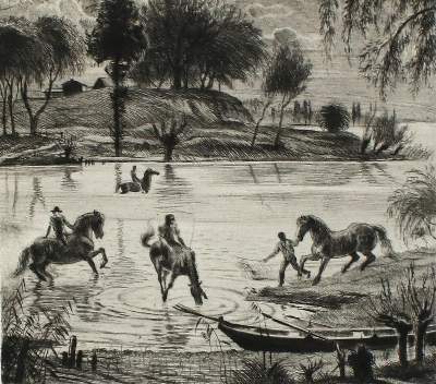Bild Nr.1: 134-3989 Münch-Khe, Willi: (Künstlergraphik)