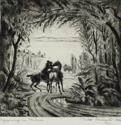 Bild Nr.2: 134-3989 Münch-Khe, Willi: (Künstlergraphik)