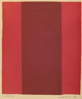 Bild Nr.1: 134-4009 Newman, Barnett: (Künstlergraphik)