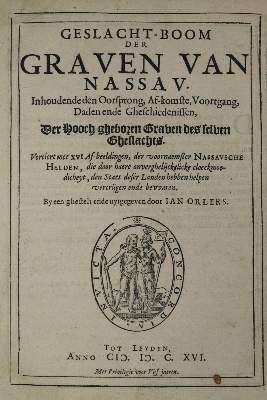Bild Nr.1: 134-401 Orlers,J.: (Genealogie und Heraldik, Benelux)