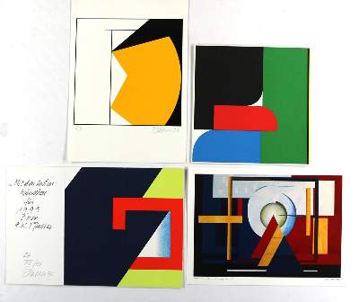 Bild Nr.2: 134-4050 Pfahler, Karl Georg: (Künstlergraphik)