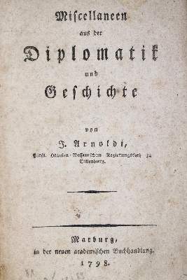 Bild Nr.1: 134-408 Arnoldi,J.: (Politik und Staatswissenschaften)