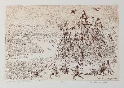 Bild Nr.2: 134-4090 Rauh, Caspar Walter: (Künstlergraphik)