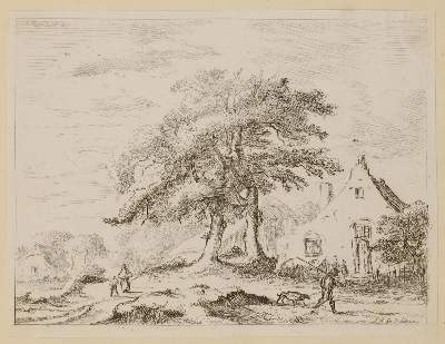 Bild Nr.2: 134-4144 Ruisdael, Jacob Isaackszoon: (Künstlergraphik)