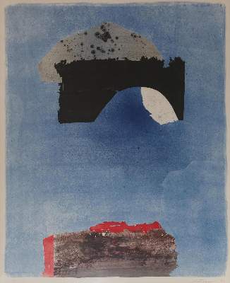 Bild Nr.1: 134-4170 Santomaso, Giuseppe: (Künstlergraphik)