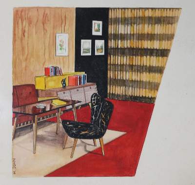 Bild Nr.3: 134-4314 Teilnachlass.: (Künstlergraphik)