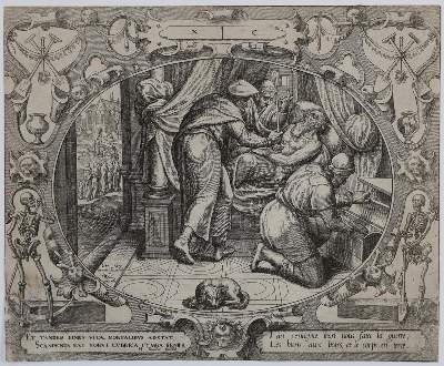 Bild Nr.1: 134-4336 Groeningen, Gerard van: (Künstlergraphik, Totentanz)