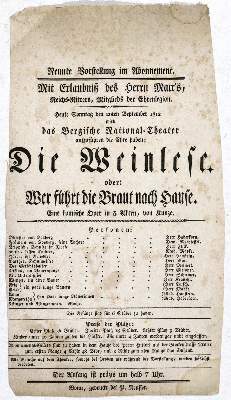 Bild Nr.3: 134-436 Theaterzettel.: (Film - Theater - Tanz)