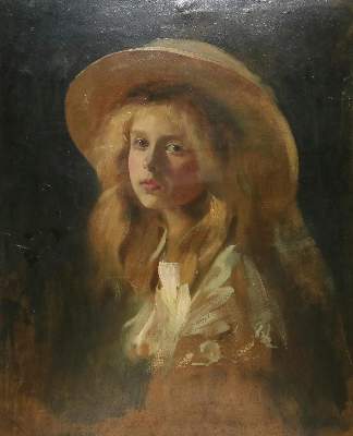 Bild Nr.1: 134-4364 Unbekannter Portraitmaler: (Künstlergraphik)