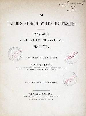 Bild Nr.3: 134-44 Ranke,E.: (Bibeln)