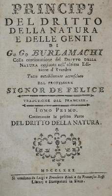 Bild Nr.1: 134-460 Burlamaqui,J.J.: (Juridica und Kriminologie)