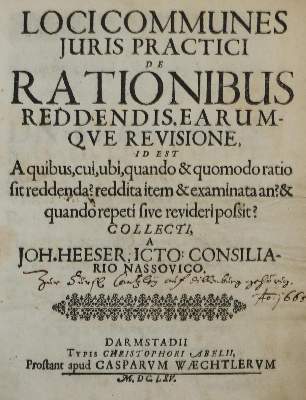 Bild Nr.1: 134-467 Heeser,J.: (Juridica und Kriminologie)