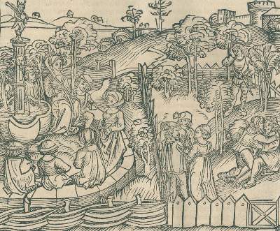 Bild Nr.4: 134-52 [Boccaccio, Giovanni. Il Filocolo, deutsch:]: (Alte Drucke, Handschriften und Theologie)