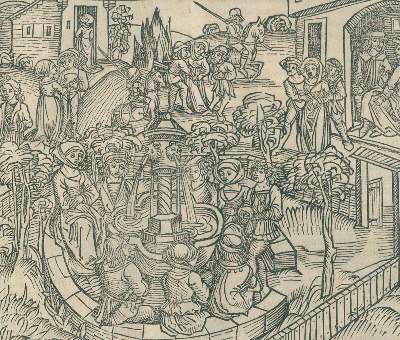 Bild Nr.5: 134-52 [Boccaccio, Giovanni. Il Filocolo, deutsch:]: (Alte Drucke, Handschriften und Theologie)