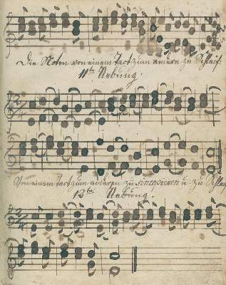 Bild Nr.1: 134-536 Liederbuch.: (Musik, Handschriften)