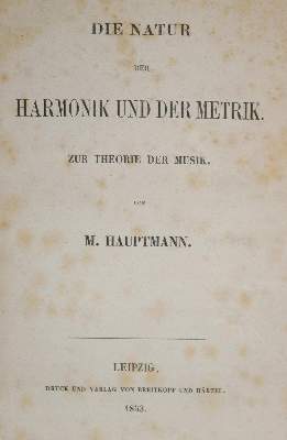 Bild Nr.1: 134-537 Hauptmann,M.: (Musik)