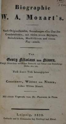 Bild Nr.1: 134-542 Nissen,G.N.v.: (Musik, Mozart)