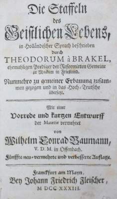 Bild Nr.1: 134-58 Brakel,D.a.: (Alte Drucke, Handschriften und Theologie)