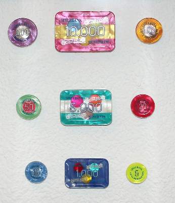 Bild Nr.26: 134-580 Jetons. (Spiele, Casino)