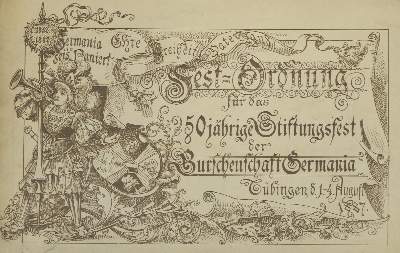 Bild Nr.1: 134-604 Tübingen.: (Studentika und Hochschulen)