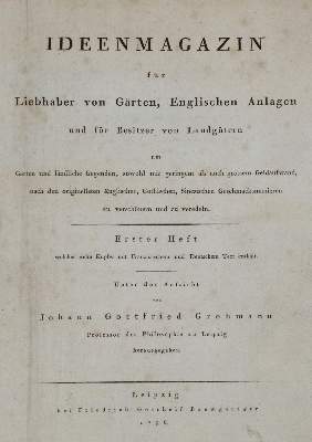 Bild Nr.1: 134-613 Grohmann,J.G. (Hrsg.).: (Küche und Haushalt, Garten)