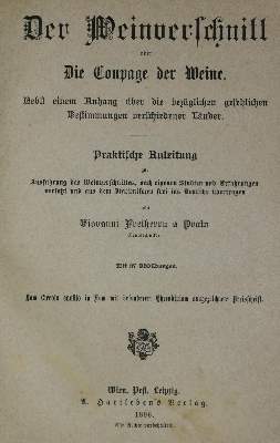 Bild Nr.1: 134-622 Prato,G.v.: (Küche und Haushalt, Getränke, Wein und Weinbau)
