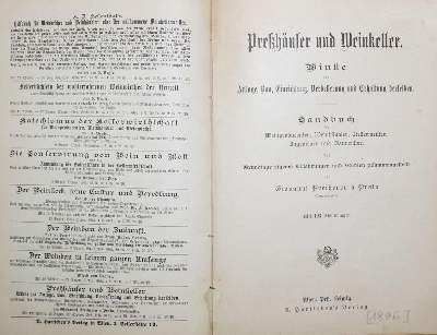 Bild Nr.4: 134-622 Prato,G.v.: (Küche und Haushalt, Getränke, Wein und Weinbau)