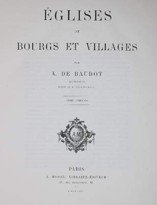 Bild Nr.1: 134-652 Baudot,A.de.: (Architektur)