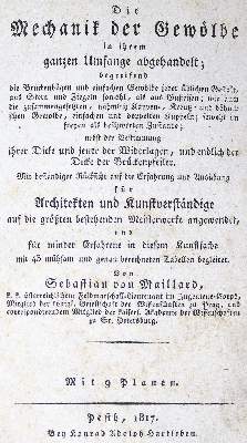 Bild Nr.1: 134-657 Maillard,S.v.: (Architektur)