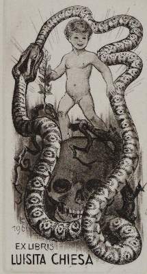 Bild Nr.2: 134-674 Blossfeld,K.: (Exlibris)