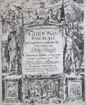 Bild Nr.1: 134-7 Panciroli,G.: (Amerika, Buchdruck)