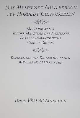 Bild Nr.2: 134-703 Meissener Musterbuch, Das,: (Porzellan u. Keramik)