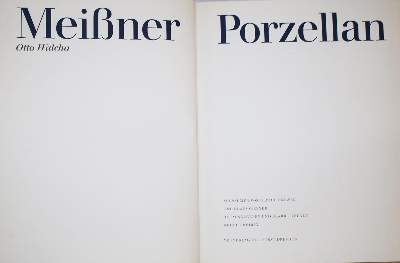 Bild Nr.1: 134-704 Walcha,O.: (Porzellan u. Keramik)