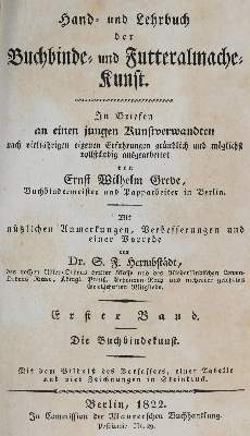 Bild Nr.2: 134-736 Greve,E.W.: (Buchbinder)