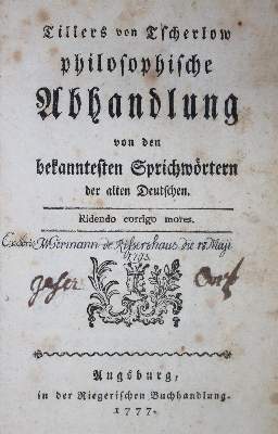 Bild Nr.1: 134-801 Tiller von Tscherlow (d.i. O.Sager).: (Lexika - Wörterbücher - Sprachwissenschaften)