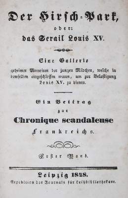 Bild Nr.1: 134-832 (Mere,E.G.B.de).: (Erotika - Galantes)