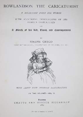 Bild Nr.1: 134-847 Grego,J.: (Karikatur, Rowlandson)