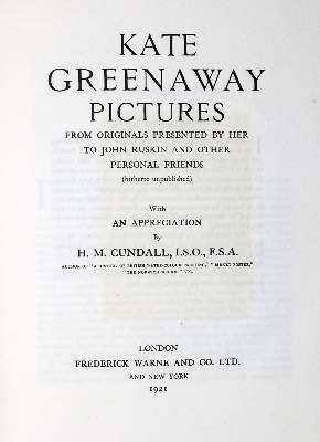 Bild Nr.1: 134-871 Cundall,H.M.: (Greenaway)