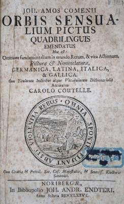 Bild Nr.1: 134-881 Comenius,J.A.: (Orbis Pictus)