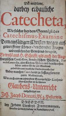 Bild Nr.1: 134-93 Donat,J.J.: (Alte Drucke, Handschriften und Theologie)