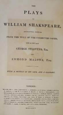 Bild Nr.1: 134-966 Shakespeare,W.: (Einband)