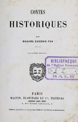 Bild Nr.2: 134-975 Foa,E.: (Literatur und illustrierte Bücher bis 19.Jahrhundert)