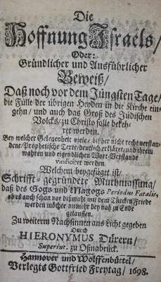 Bild Nr.1: 134-98 Dürer,H.: (Alte Drucke, Handschriften und Theologie)