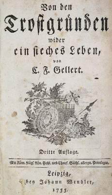 Bild Nr.1: 134-984 (Gellert,C.F.).: (Literatur und illustrierte Bücher bis 19.Jahrhundert)