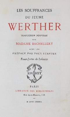 Bild Nr.2: 134-992 Goethe,J.W.v.: (Literatur und illustrierte Bücher bis 19.Jahrhundert)
