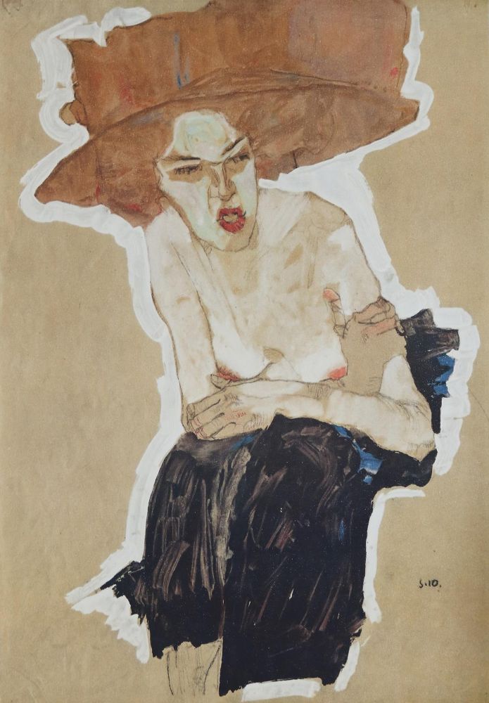 Große Abbildung Nr.1: 135-1042 Koschatzky,W. u. E.Mitsch.: (Schiele)