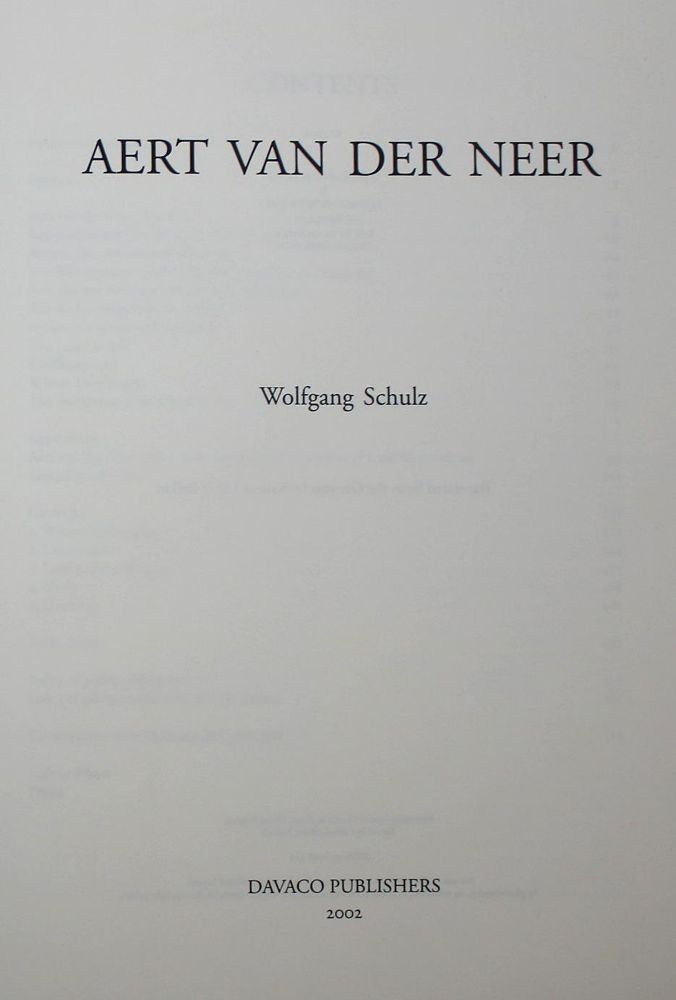 Große Abbildung Nr.2: 135-1051 Schulz,W.: (van der Neer)