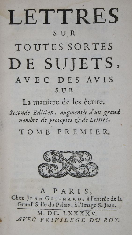 Große Abbildung Nr.1: 135-1068 (Ortigue de Vaumoriere,P.).: (Briefsteller)